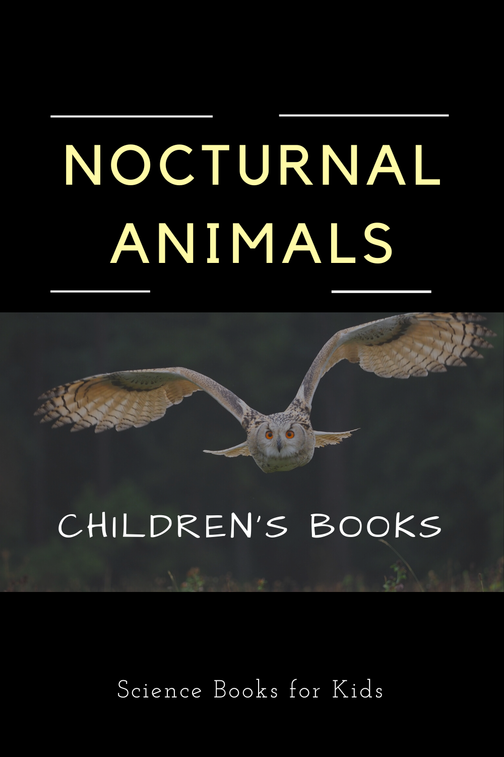 Growing List of Children's Books About Nocturnal Animals – Science Books  for Kids